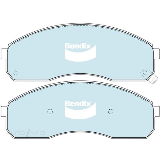 Bendix HD Front Brake Pads - DB1489-HD