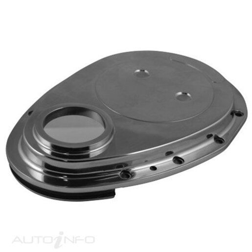 Redline POLISHED ALLOY TIMING CASE COVER S/B CHV - 28-41