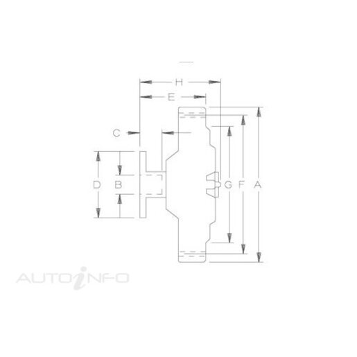 Davies Craig Cooling Fan Coupling - 2556