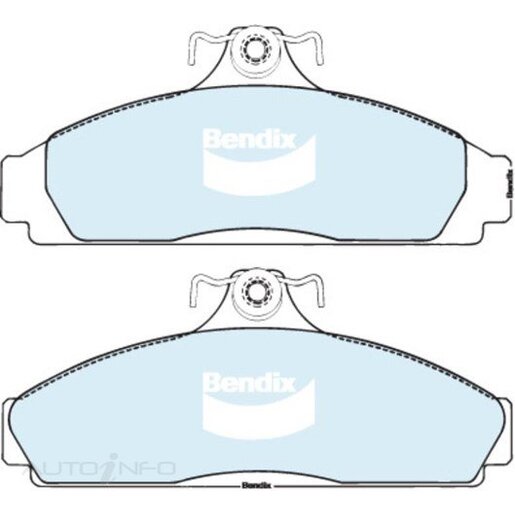 Bendix Front Brake Pads - DB1076-GCT