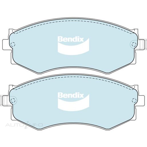 Bendix Front Brake Pads - DB1165-GCT