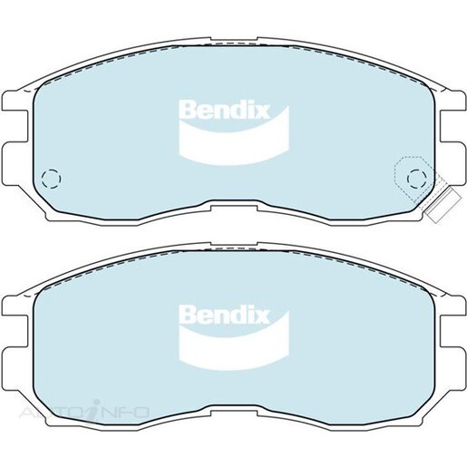 Bendix Ceramic Front Brake Pads - DB1249-GCT