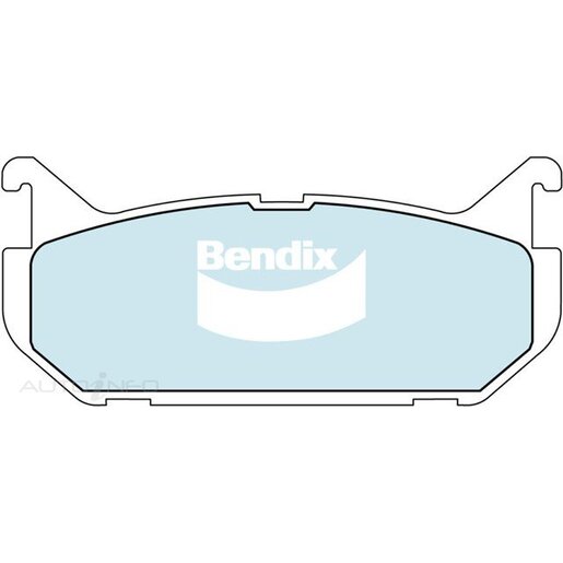 Bendix Rear Brake Pads - DB1254-GCT