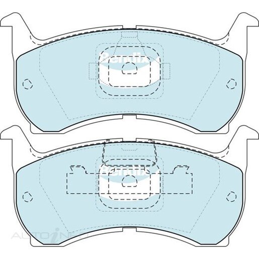 Bendix Front Brake Pads - DB304-GCT