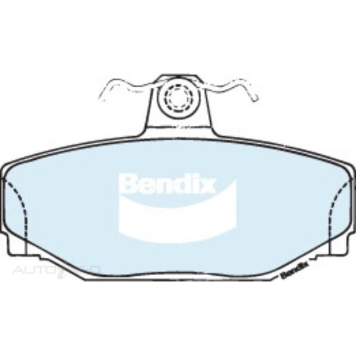 Bendix Rear Brake Pads - DB1171-HD