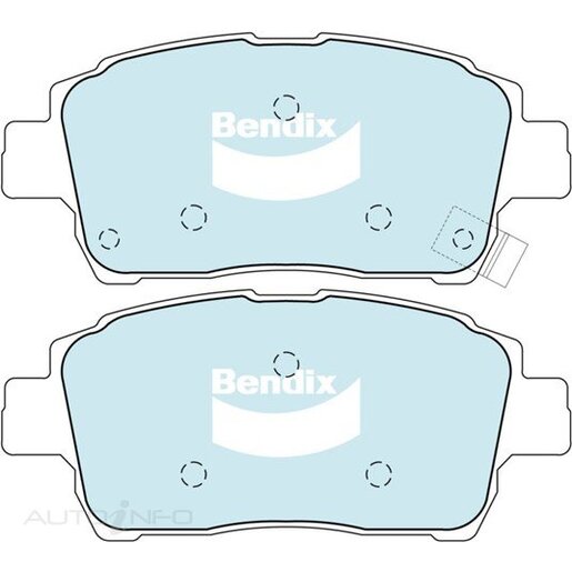 Bendix HD Front Brake Pads - DB1422-HD