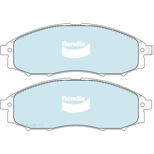 Bendix HD Front Brake Pads - DB1439-HD