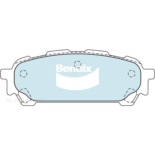 Bendix Rear Brake Pads - DB1672-HD