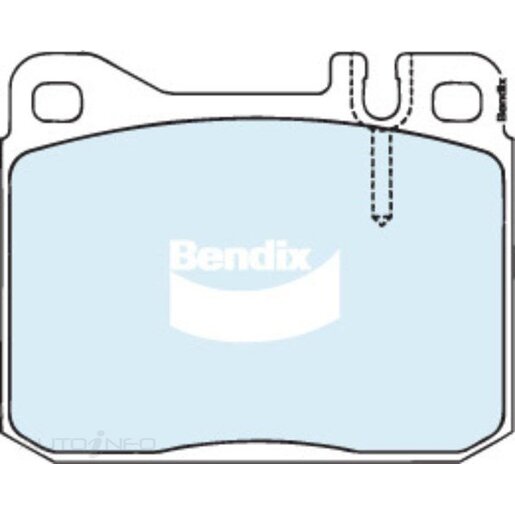 Bendix Front Brake Pads - DB243-HD