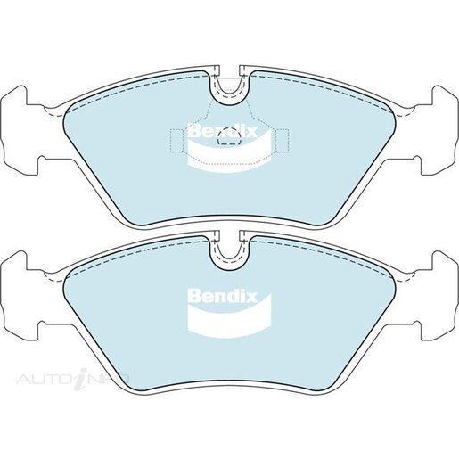 Bendix Front Brake Pads - DB256-HD