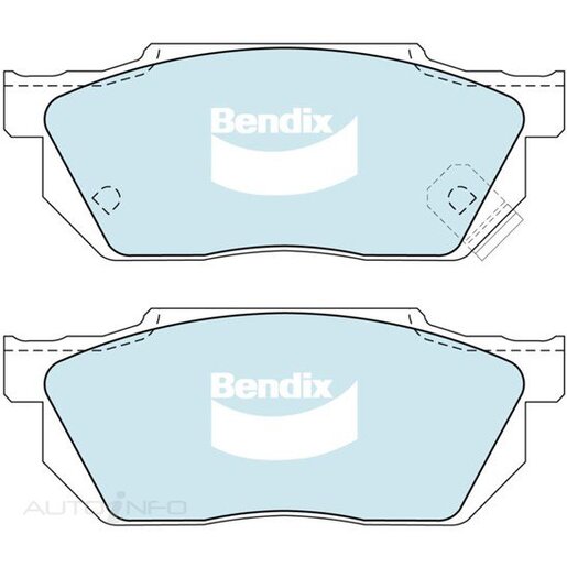 Bendix Front Brake Pads - DB300-HD