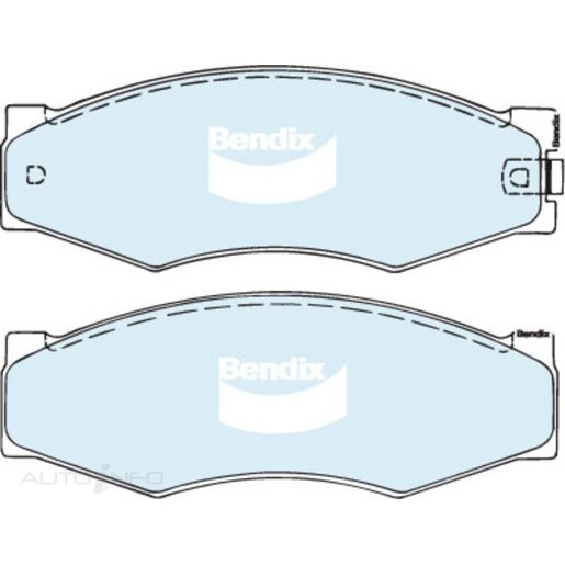 Bendix Front Brake Pads - DB382-HD