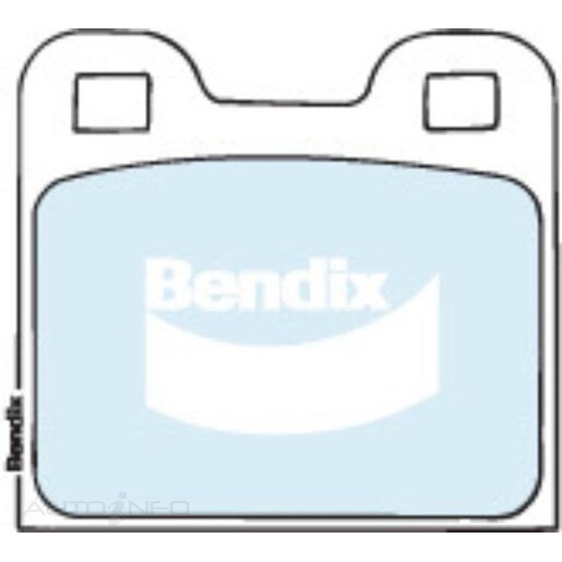 Bendix Rear Brake Pads - DB3-HD