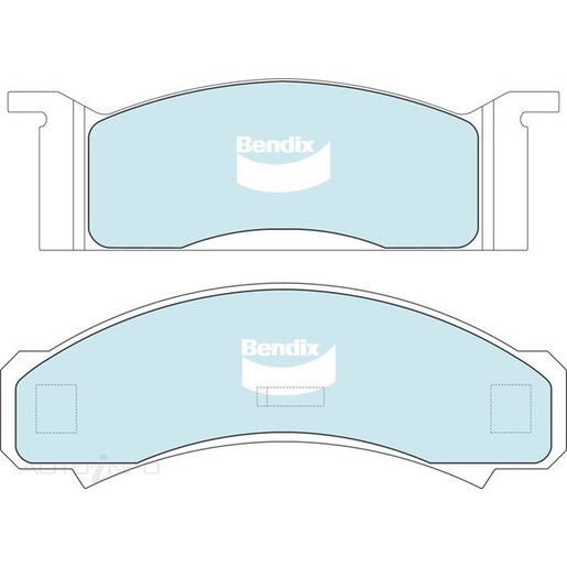 Bendix HD Front Brake Pads - DB1807-HD