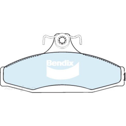 Bendix Ceramic Front Brake Pads - DB1088-GCT