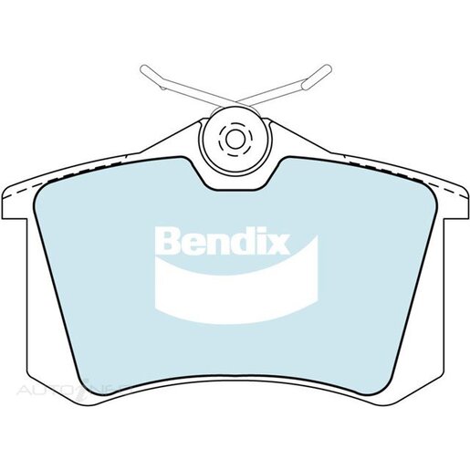 Bendix Ceramic Rear Brake Pads - DB1192-GCT