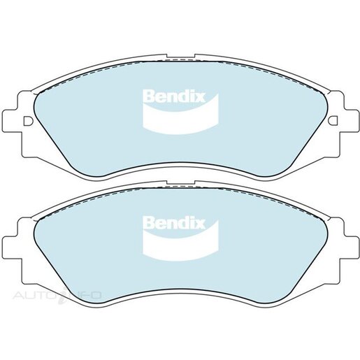 Bendix Ceramic Front Brake Pads - DB1370-GCT