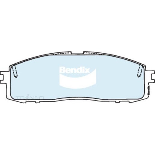 Bendix Ceramic Rear Brake Pads - DB413-GCT