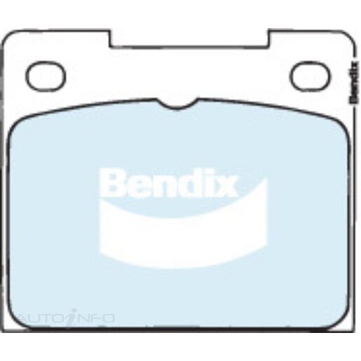 Bendix Front Brake Pads - DB538-GCT