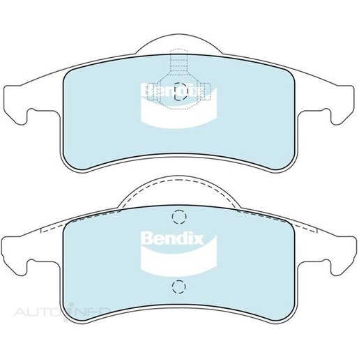 Bendix 4WD Rear Brake Pads - DB1717-4WD