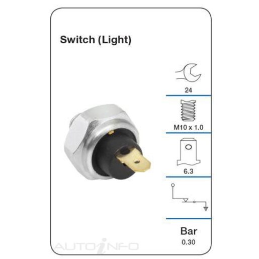 Tridon Engine Oil Pressure Switch - TPS020