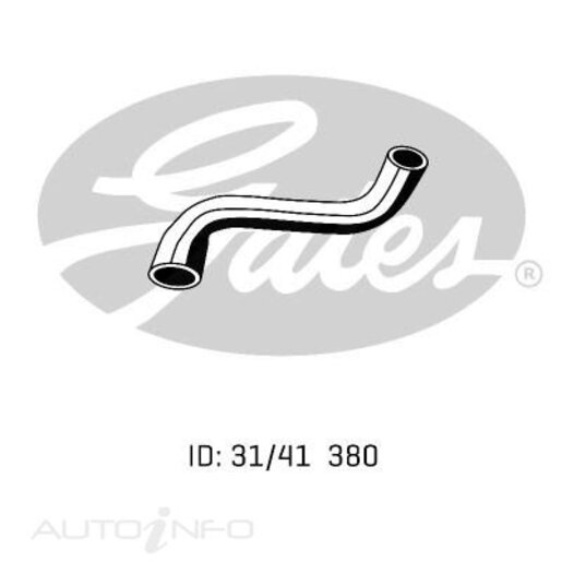 Gates Upper Radiator Hose - 05-0188