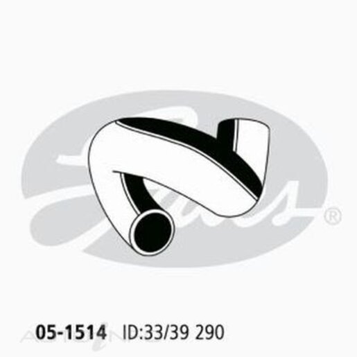 Gates Upper Radiator Hose - 05-1490