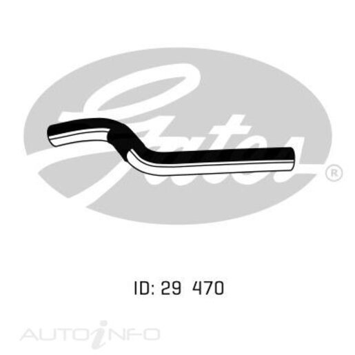 Gates Upper Radiator Hose - 05-1560