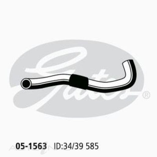 Gates Lower Radiator Hose - 05-1563