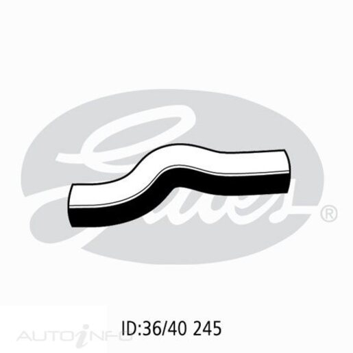 Gates Upper Radiator Hose - 05-1574