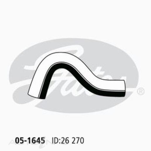 Gates Upper Radiator Hose - 05-1645