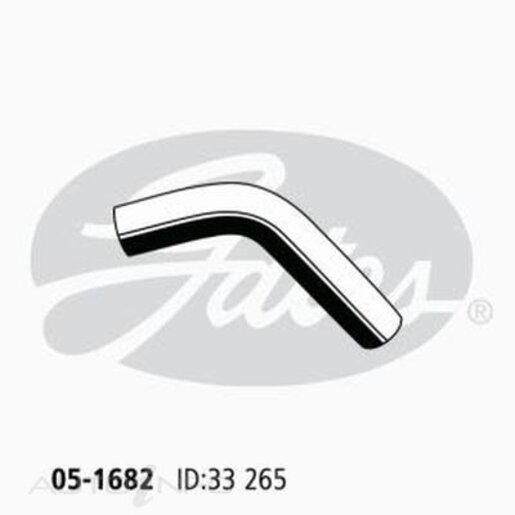 Gates Upper Radiator Hose - 05-1682