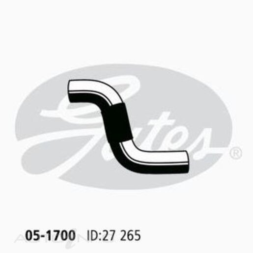 Gates Upper Radiator Hose - 05-1700