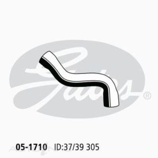 Gates Upper Radiator Hose - 05-1710