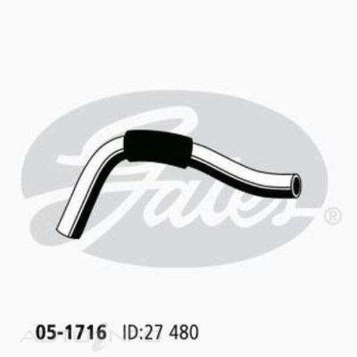 Gates Lower Radiator Hose - 05-1716