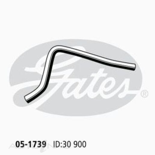 Gates Upper Radiator Hose - 05-1738