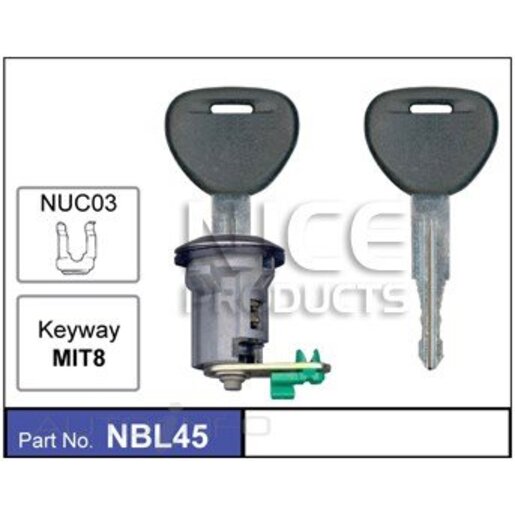 Nice Products Boot Lock Barrel - NBL45
