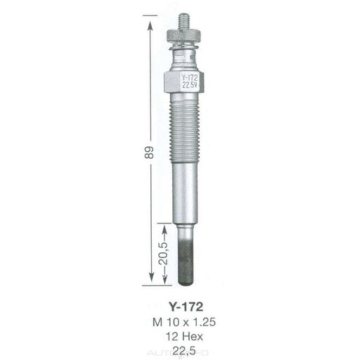 NGK Diesel Glow Plug - Y-172