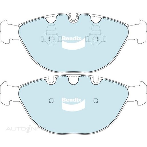 Bendix Front Brake Pads - DB1495-4WD