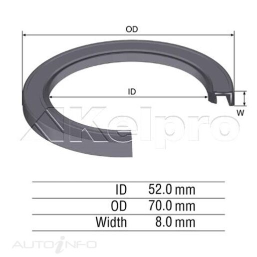 Kelpro Crankshaft Front Seal - 97634