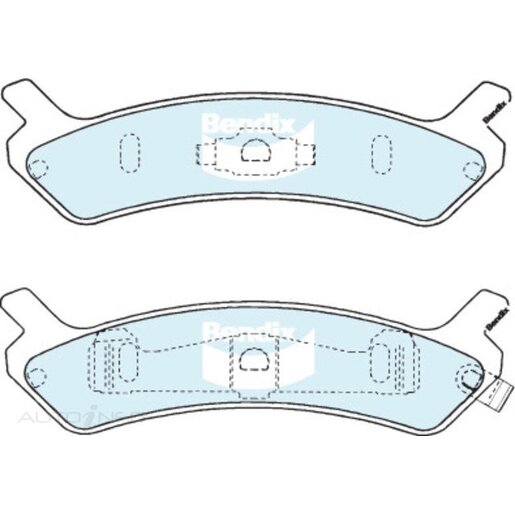 Bendix Rear Brake Pads - DB1369-GCT