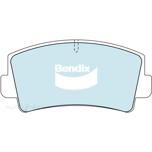 Bendix Front Brake Pads - DB40-GCT