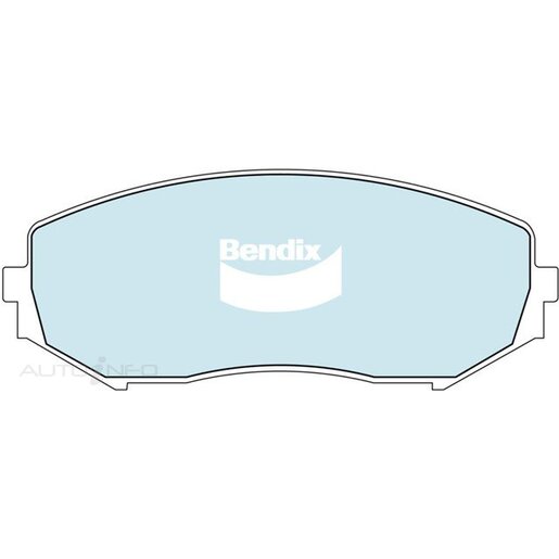 Bendix 4WD Front Brake Pads - DB1842-4WD