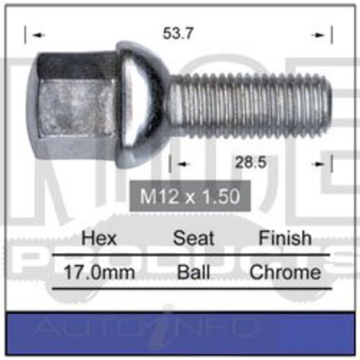 Nice Products Wheel Bolt - MB353