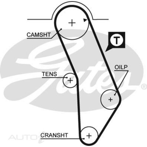 Gates Timing Belt - T292