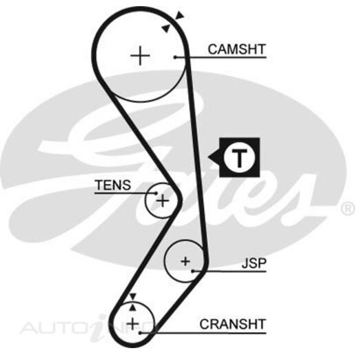 Gates Timing Belt - T918