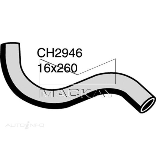 Mackay Heater Hose - CH2946