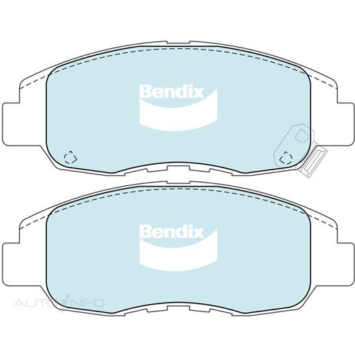 Bendix Ceramic Front Brake Pads - DB1391-GCT