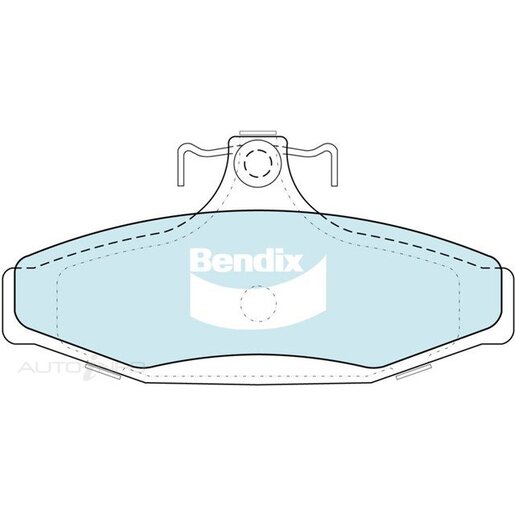 Bendix Ceramic Rear Brake Pads - DB1354-GCT