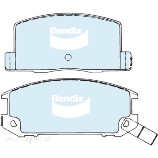 Bendix Rear Brake Pads - DB405-GCT